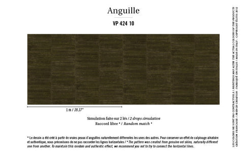 ÉLITIS Anguille behangpapier sfeer