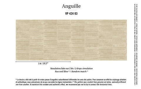 ÉLITIS Anguille behangpapier sfeer