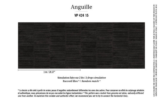 ÉLITIS Anguille behangpapier sfeer