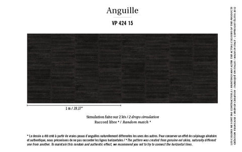 ÉLITIS Anguille behangpapier sfeer
