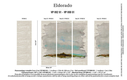 behang ÉLITIS sauvage eldorado pla instructie