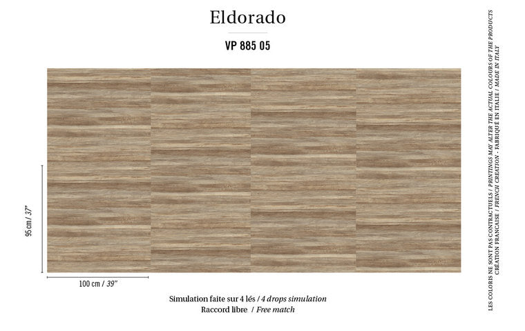 behang ÉLITIS isola eldorado instructie 5