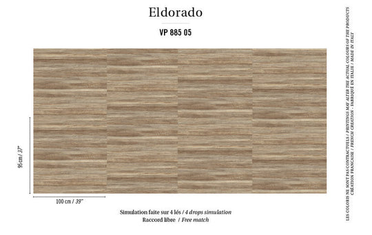 behang ÉLITIS isola eldorado instructie 5