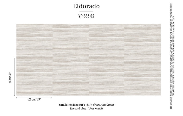 behang ÉLITIS isola eldorado instructie 02