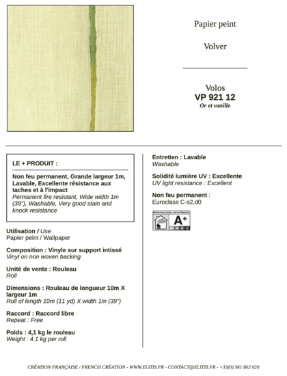 ÉLITIS Volos Behang 12 VP_921_12