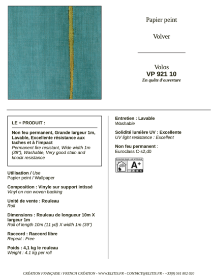 ÉLITIS Volos Behang 10 VP_921_10