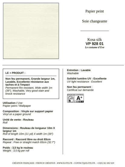ÉLITIS Kosa Silk Behang 01 VP_928_01