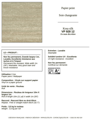ÉLITIS Kosa Silk Behang 12 VP_928_12