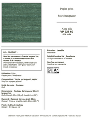 ÉLITIS Kosa Silk Behang 60 VP_928_60