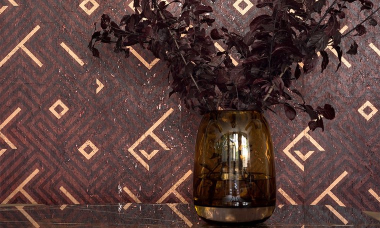 ÉLITIS Labyrinthe Behang Essence de Liege Collectie RM-988-32