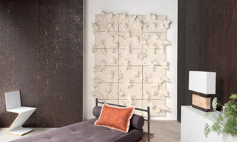 ÉLITIS Labyrinthe Behang Essence de Liege Collectie RM-988-72