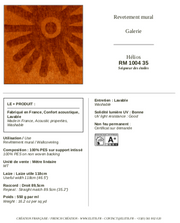 ÉLITIS Hélios Behang 35 (RM_1004_35)