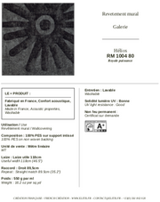 ÉLITIS Hélios Behang 80 (RM_1004_80)