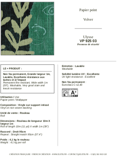 ÉLITIS Ulysse Behang 03 VP_925_03