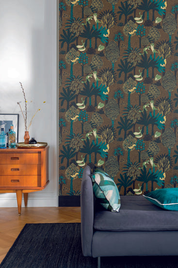 ÉLITIS Renard &amp; Co Behang Les Petites Histoires Collectie
