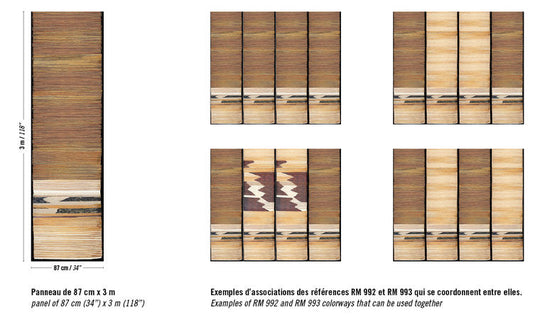 ÉLITIS Sampan Paneelbehang 32