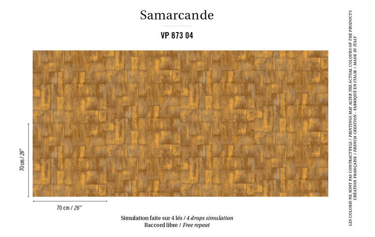 behang ÉLITIS khan samarcande behangpapier VP_873_04 instructie