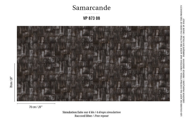 behang ÉLITIS khan samarcande behangpapier VP_873_08 instructie