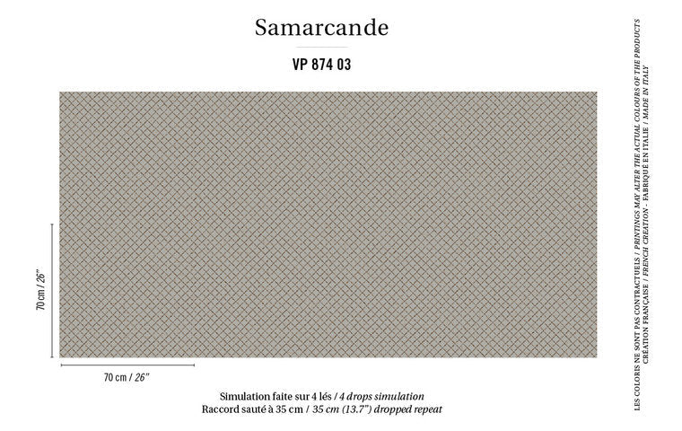 behang ÉLITIS mayana VP_874_03 samarcande behangpapier patroon