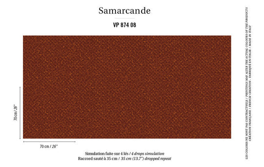 behang ÉLITIS mayana VP_874_08 samarcande behangpapier patroon