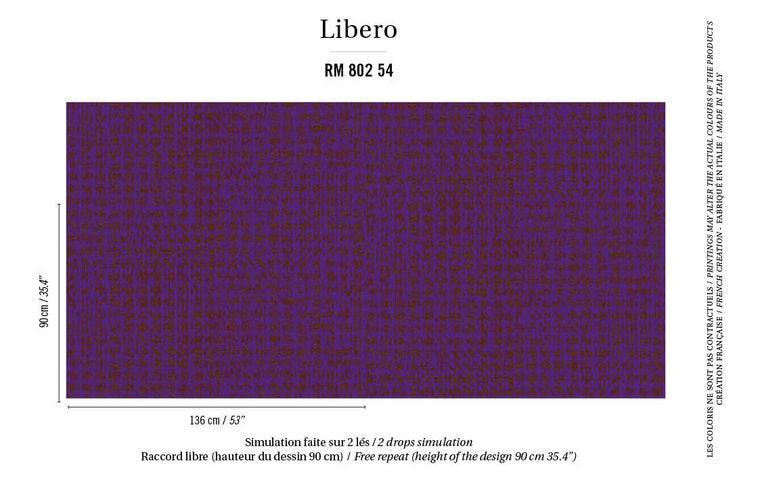 behang ÉLITIS Java RM 802 54 libero patroon