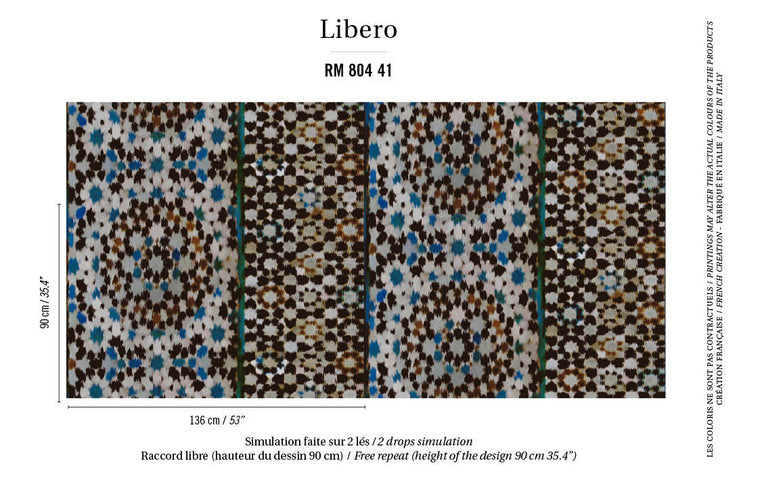 behang ÉLITIS Oudayas RM 80441 libero patroon