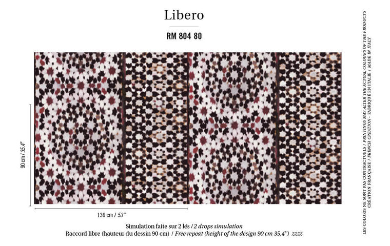 behang ÉLITIS Oudayas RM 80480 libero patroon