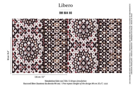 behang ÉLITIS Oudayas RM 80480 libero patroon