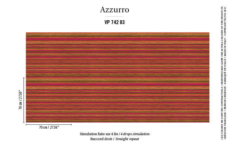 behang ÉLITIS madalena VP_742_03 patroon azzurro