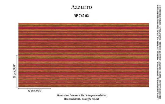 behang ÉLITIS madalena VP_742_03 patroon azzurro
