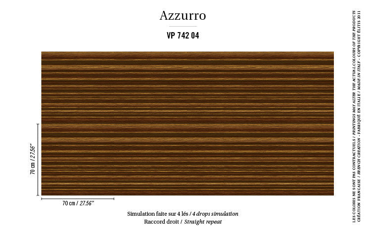 behang ÉLITIS madalena VP_742_04 patroon azzurro