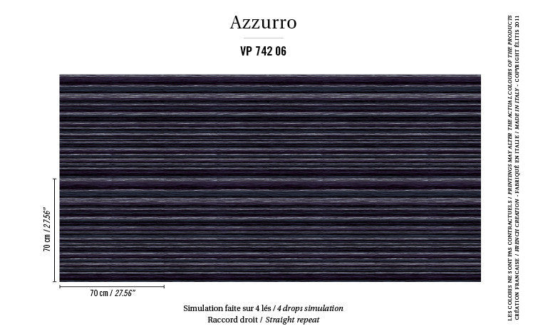 behang ÉLITIS madalena VP_742_06 patroon azzurro