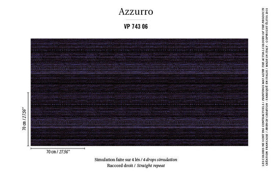 behang ÉLITIS ponza VP_743_06 azzurro behangpapier patroon