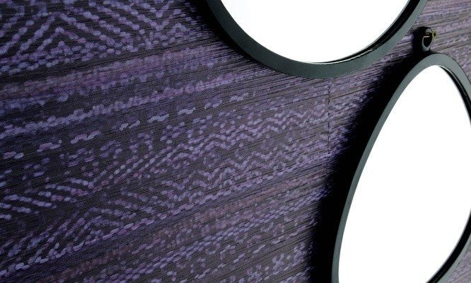 behang ÉLITIS ponza azzurro behangpapier close up paars