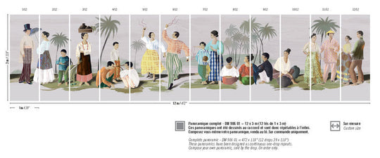 ÉLITIS Un Beau Dimanche Behang DM_906_01