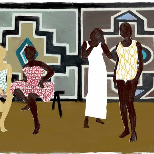 ÉLITIS Ndebele Behang DM_904_01