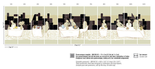 ÉLITIS Le Déjeuner Behang DM_903_01