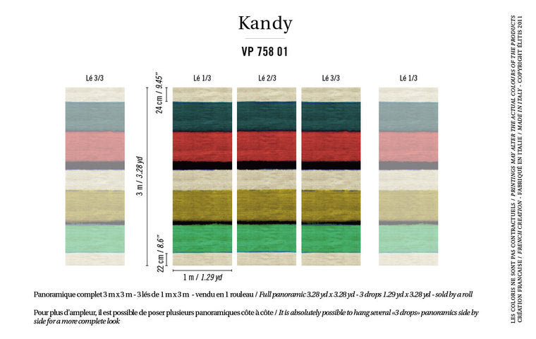 behang ÉLITIS time will tell vp 758 01 schematisch VESTINGH