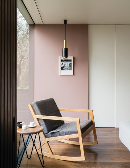 Moderne Emulsion | Schmollendes Zimmer Pink Nr. 295