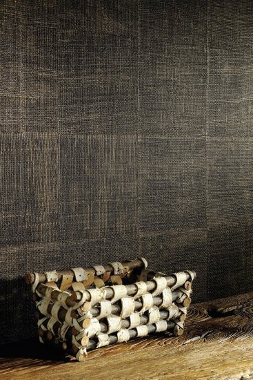 Behang ÉLITIS Raffia VP_601_80 sfeer 2 - Raffia &amp; Madagascar VESTINGH