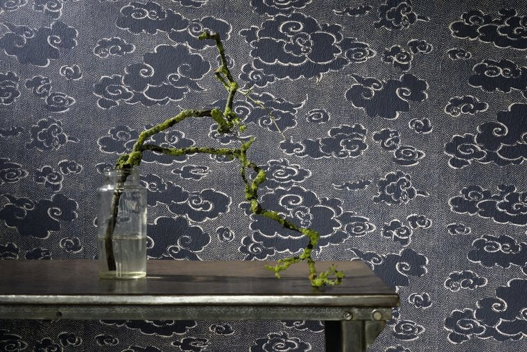 Behang Contes De Pluie Et De Lune ÉLITIS RM-222 Sfeer Washi Collectie VESTINGH