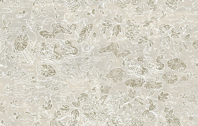 ÉLITIS Flirt Aquatique Behang Domino Collectie RM_255_02