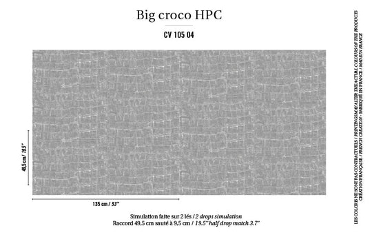 Big Croco Project Behang Contract Markt HPC CV-105-04