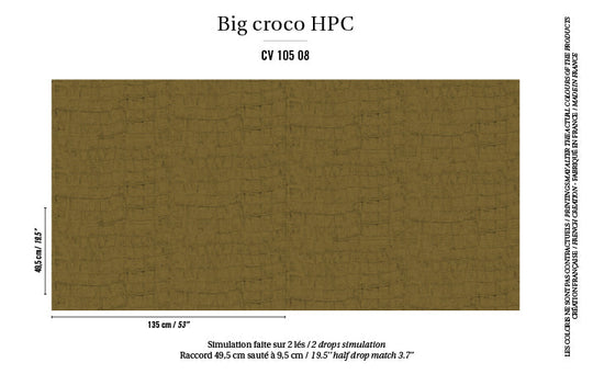 Big Croco Project Behang Contract Markt HPC CV-105-08