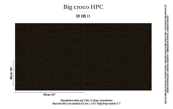 Big Croco Project Behang Contract Markt HPC CV-105-11