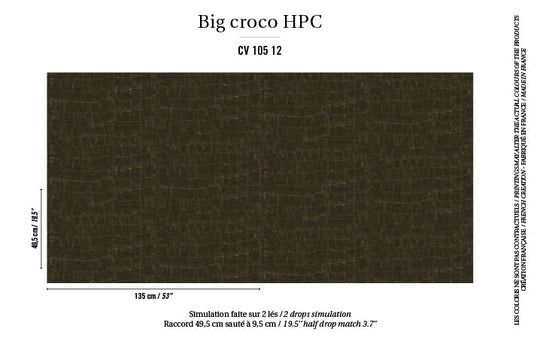 Big Croco Project Behang Contract Markt HPC CV-105-12