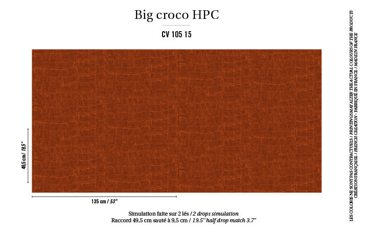 Big Croco Project Behang Contract Markt HPC CV-105-15