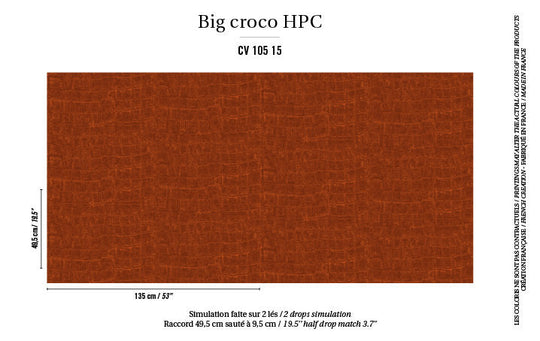Big Croco Project Behang Contract Markt HPC CV-105-15