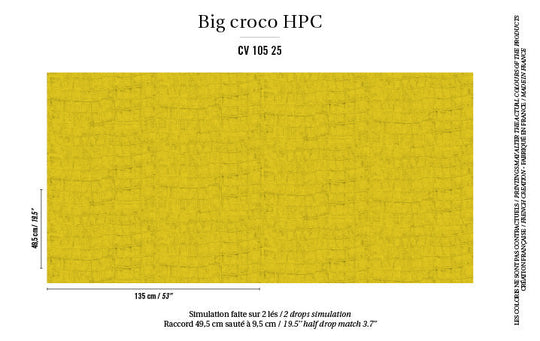Big Croco Project Behang Contract Markt HPC CV-105-25
