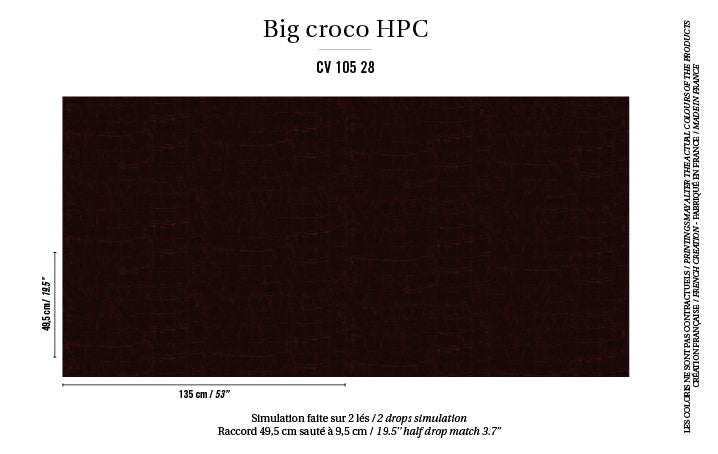Big Croco Project Behang Contract Markt HPC CV-105-28